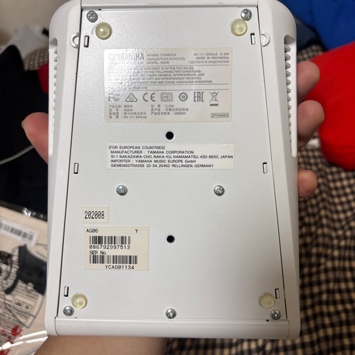 【破格】 YAMAHA AG06 オーディオインターフェース 箱無し