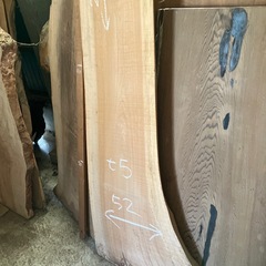 ケヤキ　板　D I Y カウンター　棚　素材　ディスプレイ　テーブル　台の画像