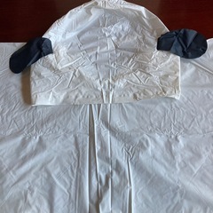 スヌーピー　白ポンチョ➕カチューシャ２つの画像