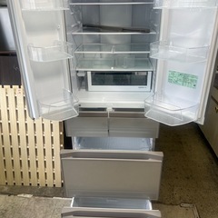 日立大型6ドア冷蔵庫.520L.自動製氷.2020年型、全面ガラス使用、10キロ内配達無料の画像