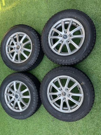 値下げ！スタッドレスタイヤ ホイール付き ブリヂストン 195/65R15 