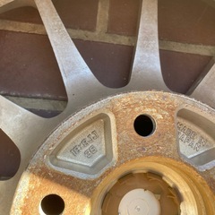 18インチアルミ8j2本9j2本セット
の画像