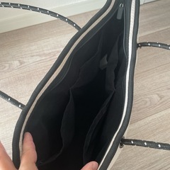 【willow bay】 トートバッグ　ホワイトの画像