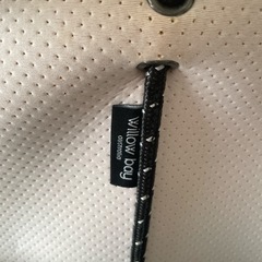 【willow bay】 トートバッグ　ホワイトの画像