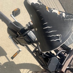 訳あり 電動アシスト付き子乗せ自転車の画像