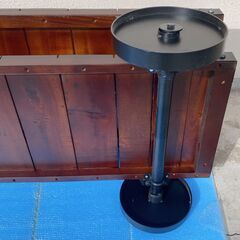 レトロ風 車輪付テレビ台 テレビボード ローボード 幅120㎝の画像