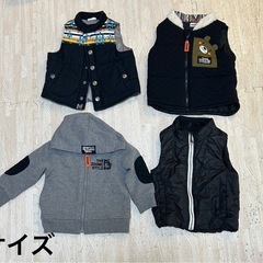 秋・冬用子供服の画像