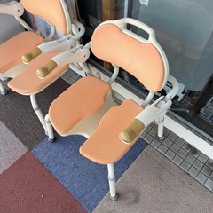 【早い方優先‼️】シャワーチェア 2脚セット 風呂椅子 イス 肘掛け付きの画像