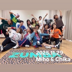 ズンバ　ZUMBAサークル1月のお誘い　調布/京王多摩川の画像