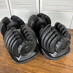 可変式ダンベル　24キロ　2個セット　ダンベル　トレーニング　筋トレ器具の画像