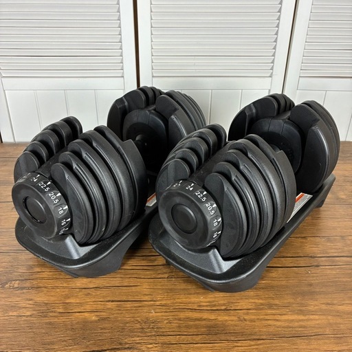 可変式ダンベル　24キロ　2個セット　ダンベル　トレーニング　筋トレ器具