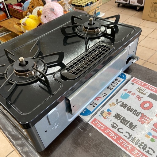 リンナイ ガスコンロ（LPガス用）【リサイクルフカツ岡崎倉庫店】251207SM-22