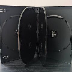 サンワサプライ DVDトールケース(6枚収納) ブラック の６枚セットの画像