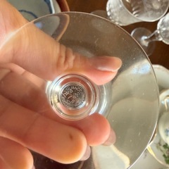 バカラ パルメ ワイングラス 6本の画像