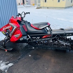 スノーモービル　ポラリスの画像