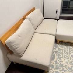 ファブリックソファーの画像