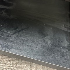 ブラック テレビ台  キャスター付きの画像