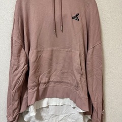 KANGOL フェイクレイヤードパーカー Lサイズ 数回使用の画像