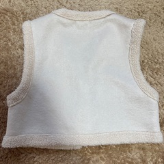 ベスト刺繍入りの画像