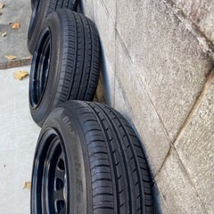 15インチ 6穴 デイトナ 8J ±0？ ハイエース キャラバンの画像