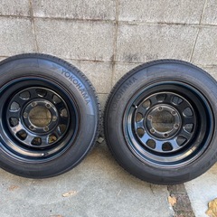 15インチ 6穴 デイトナ 8J ±0？ ハイエース キャラバンの画像