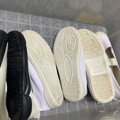 上履き3足16.5 　17.0  19.0の画像