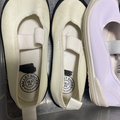 上履き3足16.5 　17.0  19.0の画像