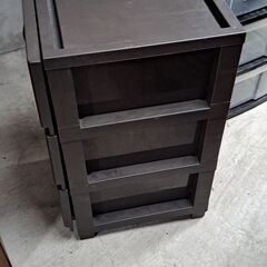 【リサイクルショップどりーむ天保山店】NO.5057　３段収納　写真参照🎵の画像