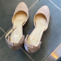 レディース REZOY リゾイ ヒール ベージュ 23.5cmの画像