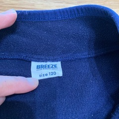 子供フリース120㎝　あったか服　服の画像