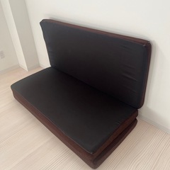 三つ折り低反発ダブルマットレスの画像