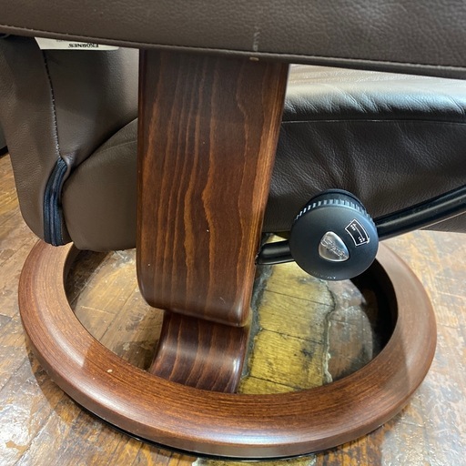 12/16値下げしました☕️くつろぎ空間☕️EKORNES 1Pストレスレスチェア ブラウン オシャレ ゆったり エコーネス No.2