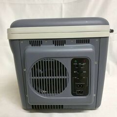 【北見市発】コード断線・修理済み ツインバード TWINBIRD 2電源式ポータブル電子冷温ボックス OR-612 1993年製 グレー (E3785kmsYM)の画像