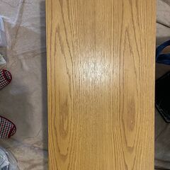 【中古】ローテーブル　木製の画像