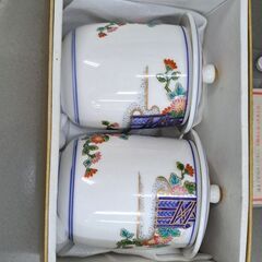 【リサイクルショップどりーむ天保山店】NO.4712　湯吞セット　有田焼　お買い得品🎵の画像