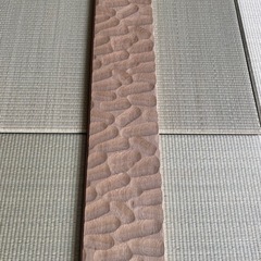 ナラ　フローリング　名栗加工　スプーンカットの画像