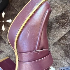 Oriental Traffic バーガンディ ローファーの画像