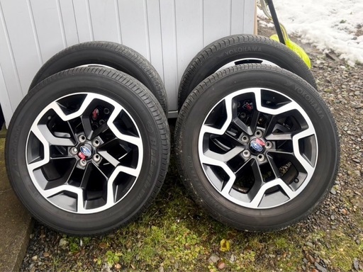 SUBARU スバルXV(GP7) 純正ホイール＆タイヤ 17インチ