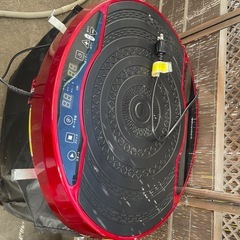 アルインコ(ALINCO) 2D振動マシン バランスウェーブミニ FAV4117R 体幹・筋力トレーニング 振動速度16段階調節 エクササイズバンド・の画像