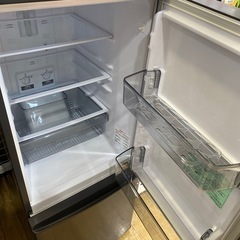 🍳人気🍳2024年製 MITSUBISHI 146L冷蔵庫 MR-P15J-H 三菱 コンパクト ブラック 一人暮らし No.7682 NH　の画像
