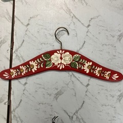 トールペイント　ハンガー２個セット　一点物の画像