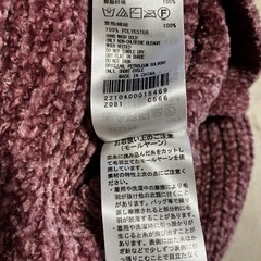 肌触りのいいモコモコセーターの画像