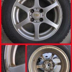 175/65R14冬タイヤ付きAW【指定日値引きあり】の画像