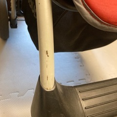 hauck ベビーカー グレー/レッドの画像