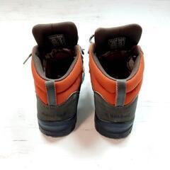 mont-bell トレッキングシューズ　登山靴　オレンジ　23.0の画像