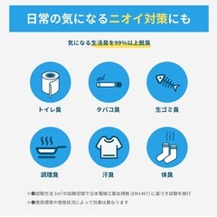 空気清浄機 ほぼ未使用 替フィルター付きの画像