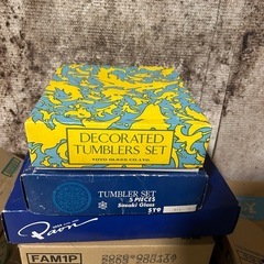 東洋グラスDECORATED TUMBLERS SET 5個セットの画像