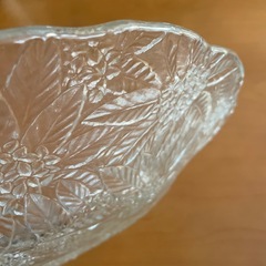 ガラス　大皿　38cmの画像