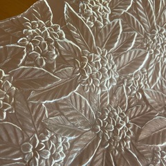 ガラス　大皿　38cmの画像