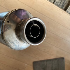 “Suzuki OEM Motorcycle Exhaust Muffler – Part Code X21E6X – Fits GN/TU/Volty Series (Check Fitment)”の画像